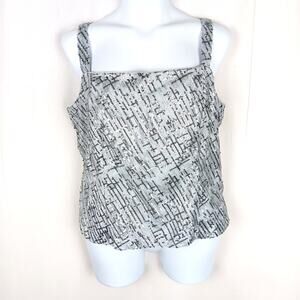 R&M Sequins Embroidered Top Size 16